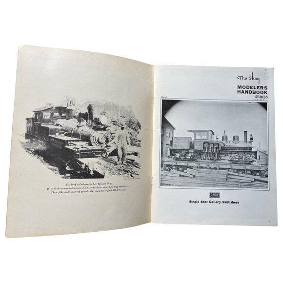 VTG Shay Modelers Handbook Series Class B and Class C Model Trains - Read - Picture 3 of 16